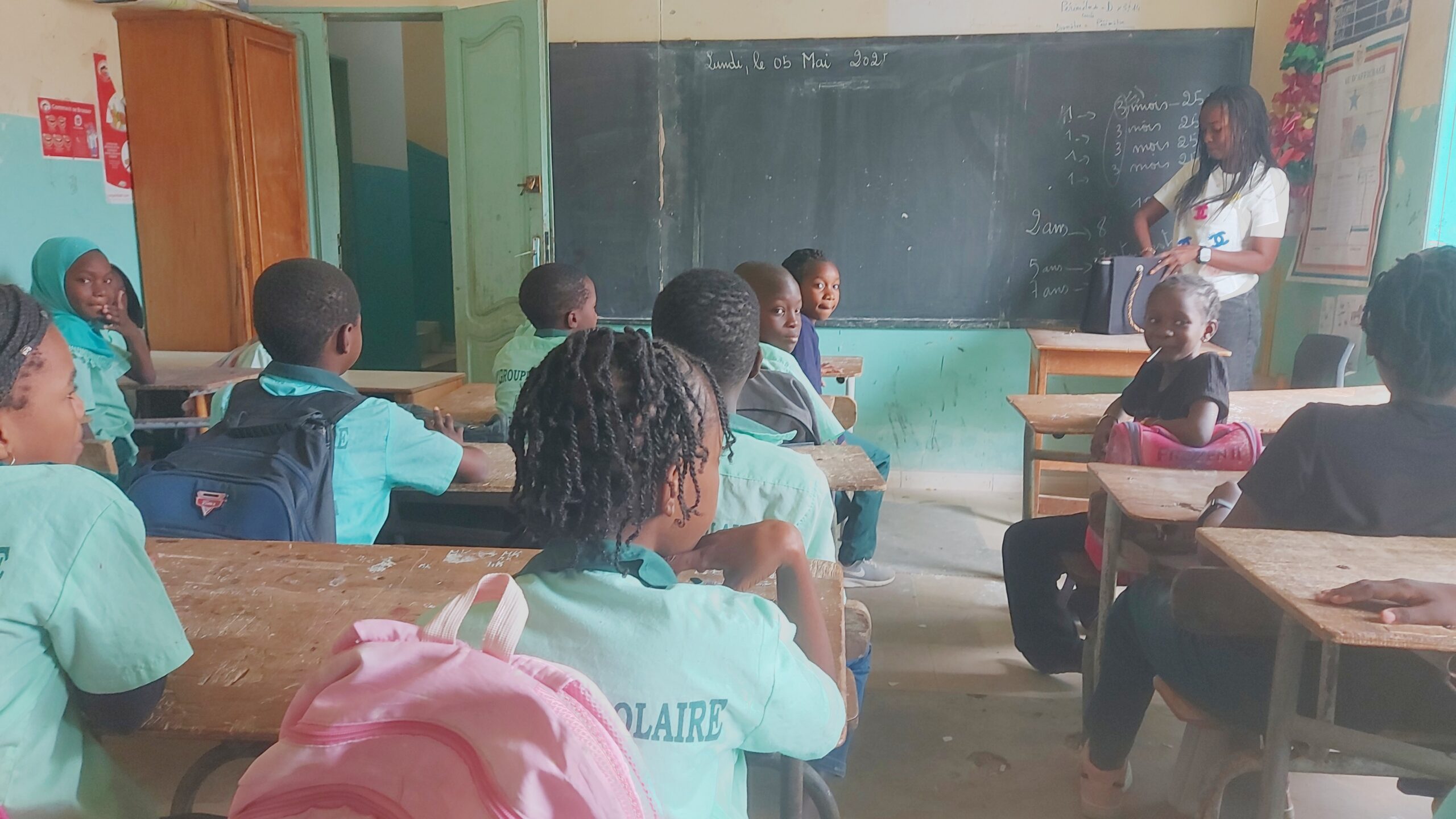 Salle de classe GS Xaley Guentaba